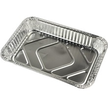 Rechteckige Aluminiumschale