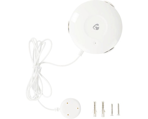 Wasserleckagesensor mit Befestigungsmaterial