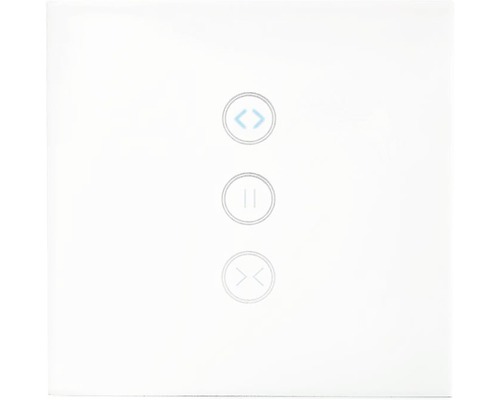 Wandschalter Jalousieschalter Nedis® SmartLife 3000 W für Sonnenschirm Wi-Fi, weiß Touchschalter zur Steuerung elektronischer Geräte