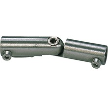 Rohrverbinder Winkelstück aus Metall mit Schrauben
