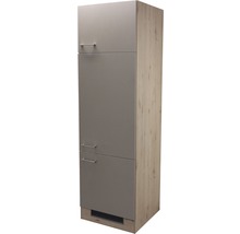 Hochschrank mit zwei Türen und zwei Schubladen