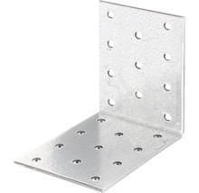 Winkelverbinder aus Metall mit Befestigungslöchern