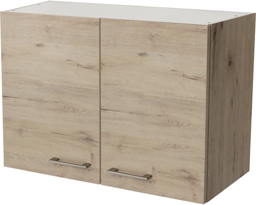 Hängeschrank Flex Well Riva San Remo Eiche hell/San Remo Eiche hell 80x55x32 cm mit Drehtür-0