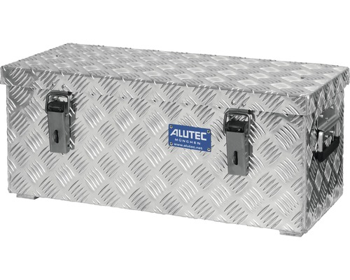 Alubox Riffelblech R37 Alutec 622x270x275 mm Aluminium