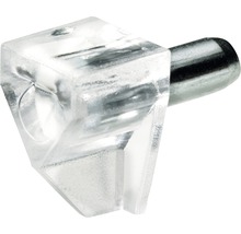 Regalbodenträger aus Kunststoff mit Metallstift