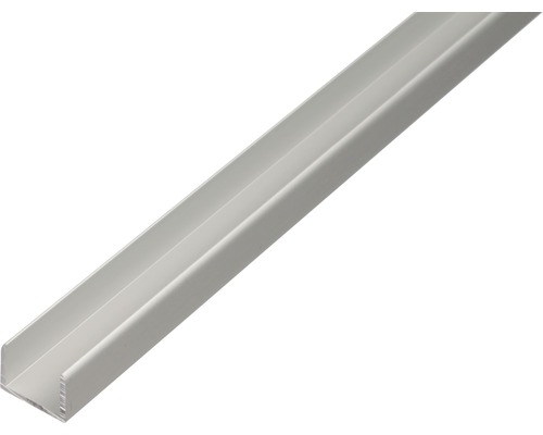 U-Profil Aluminium silber 15,9 x 15 x 1,5 mm 1,5 mm , 1 m