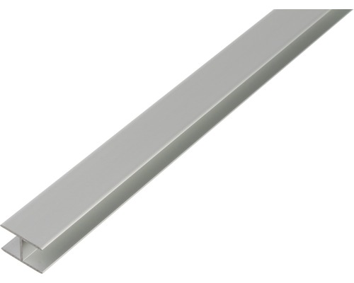 H-Profil Aluminium silber 10,9 x 20 x 1,5 mm 1,5 mm , 1 m