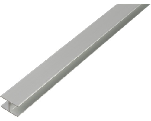 H-Profil Aluminium silber 10,9 x 20 x 1,5 mm 1,5 mm , 1 m H-Profil aus Aluminium