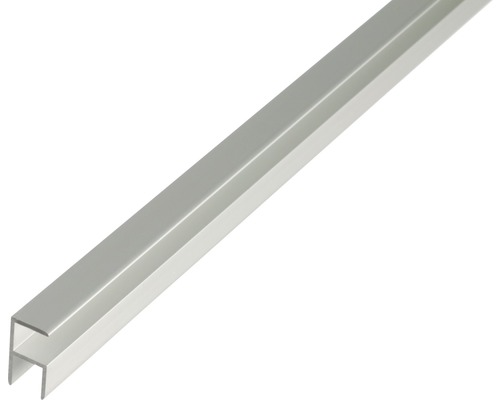 Eckprofil Aluminium silber 10,9 x 20 x 1,5 mm 1,5 mm , 1 m