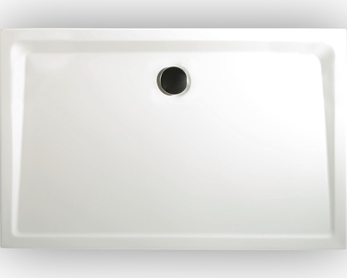 Extraflaches Rechteck-Duschwannen-Set Schulte D209010 90x100x3,5 cm weiß