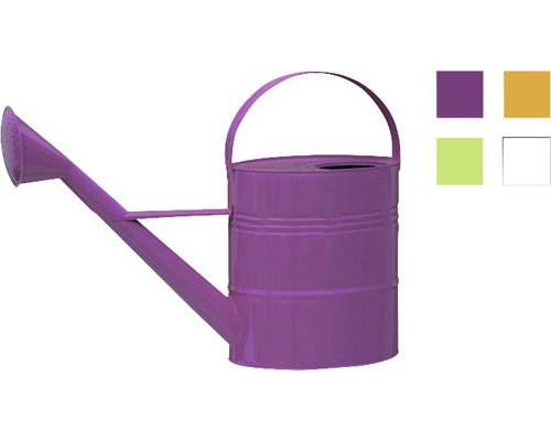 Lila Gießkanne für den Garten