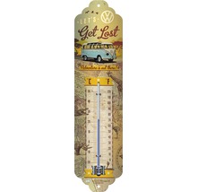 Volkswagen Thermometer mit Reise Motiv