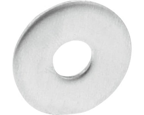 Unterlegscheibe Rosette für Stoßgriff Edelstahl gebürstet/matt ØxH 25/20/2 mm 1 Stück Unterlegscheibe