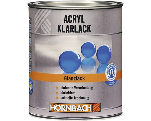 HORNBACH Acryl Klarlack glänzend 750 ml HORNBACH Acryl Klarlack glänzend 750 ml