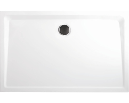 Extraflaches Rechteck-Duschwannen-Set Schulte D209014 90x140x3,5 cm weiß