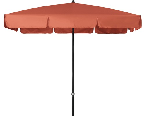 Sonnenschirm Mittelstockschirm Balkonschirm Doppler Polyester 180g/m² terracotta