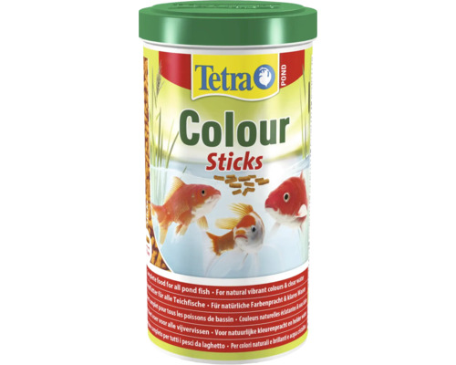 Tetra Pond Colour Sticks Teichfutter Dose