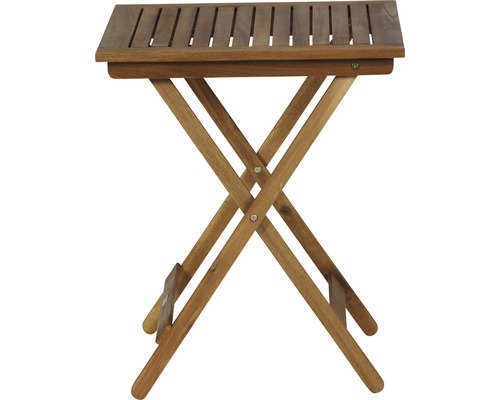 Klappbarer Beistelltisch aus Holz