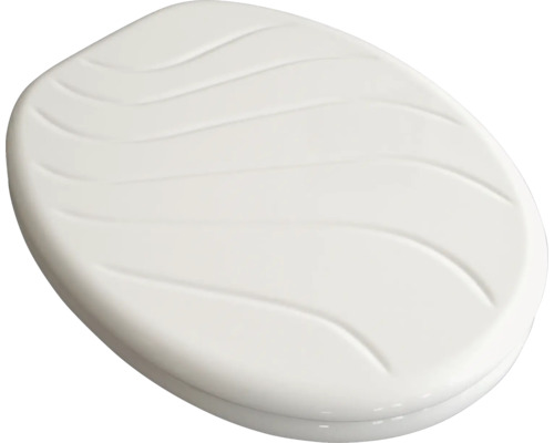 Ovale Seifenablage mit Rillen
