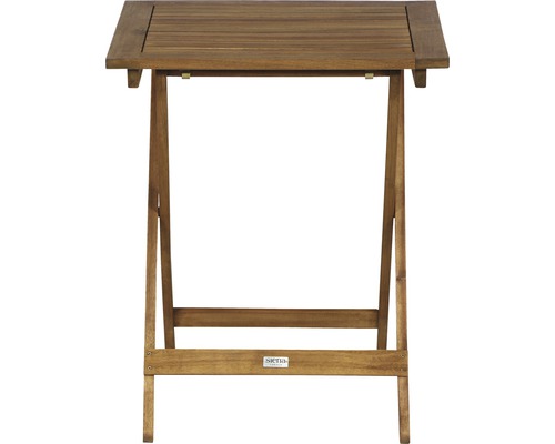 Holzbeistelltisch für den Garten