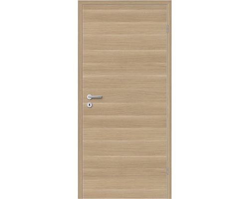 Holztür mit Türgriff