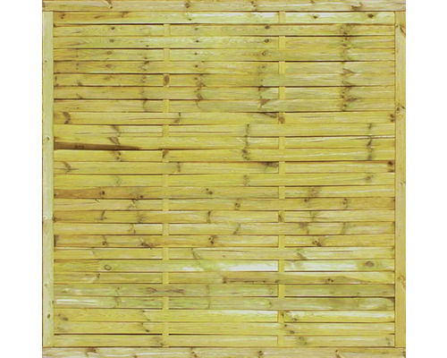 Sichtschutz Lamelle 180 x 180 cm holz