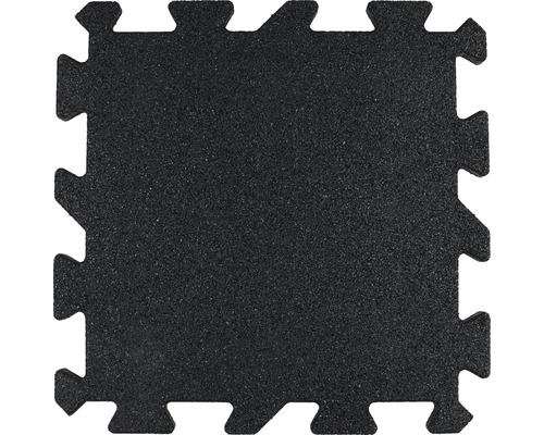 Fallschutzmatte Puzzle Mittelteil 54x54x2,5 cm schwarz