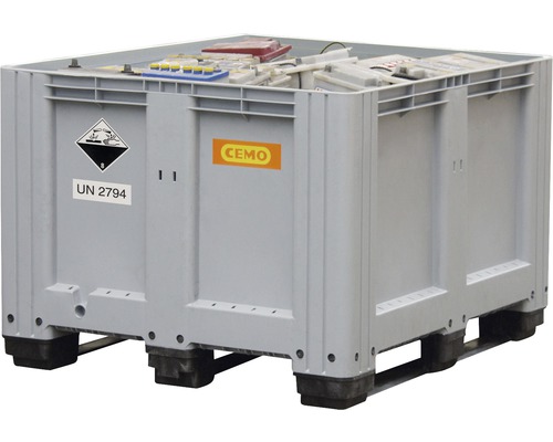 PE-Altbatterie-Box CEMO 610 L