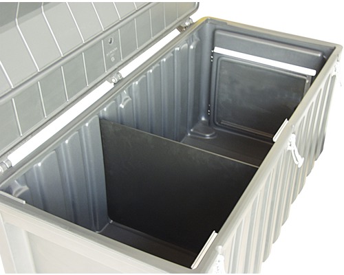Trennwand Kunststoff CEMO für Fahrzeugbox 750 L CEMbox Trennwand Kunststoff CEMO für Fahrzeugbox 750 L CEMbox