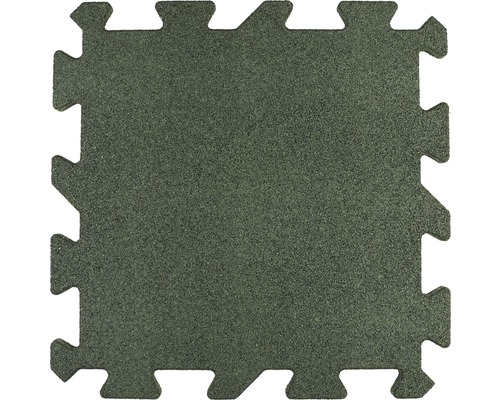 Fallschutzmatte Puzzle Mittelteil 54x54x2,5 cm grün