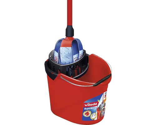 Vileda SuperMocio Wischmop mit Eimer