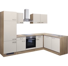Winkelküche Flex Well Sienna 10834 Creme/Zwetschge-Dekor 280 cm inkl. Einbaugeräte-thumb-5 Winkelküche Flex Well Sienna 10834 Creme/Zwetschge-Dekor 280 cm inkl. Einbaugeräte-thumb-5