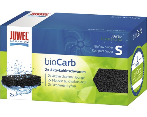 Kohleschwamm JUWEL Bioflow/Com bioCarb S 2 Stück