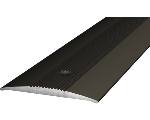 Prinz Übergangsprofil Alu bronze gelocht 37 x 2700 mm Übergangsprofil aus Metall mit geriffelter Oberfläche