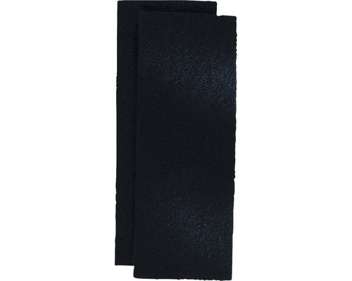 Zwei rechteckige Filterschwämme