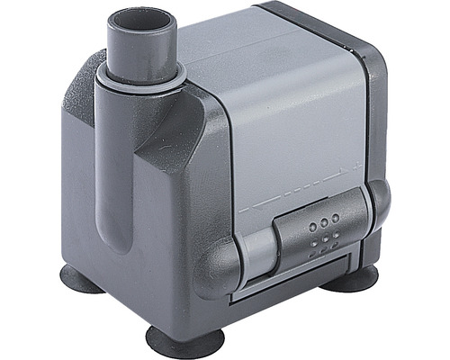 Aquarienpumpe, Zimmerbrunnenpumpe SICCE Micra - 2 polig 400 l/h Indoor 1,5 m Aquariumpumpe mit einem Auslassrohr und Saugnäpfen.