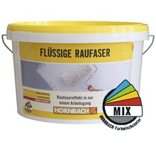Eimer mit flüssiger Raufaser für Innenwände