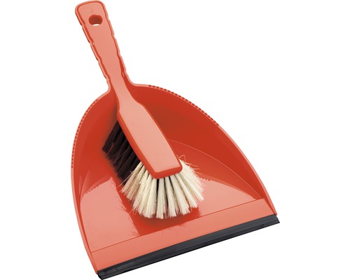 Kehrgarnitur mit Handfeger und Kehrblech