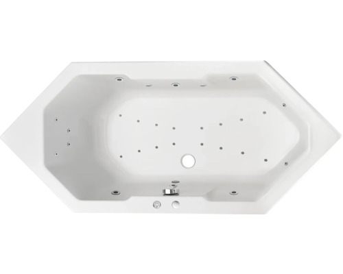 Whirlpool Ottofond York System Exklusiv 180x80 cm weiß Whirlpool Ottofond York System Exklusiv 180x80 cm weiß