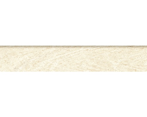 Feinsteinzeug Sockelfliese Sahara 8,0x45,0 cm creme