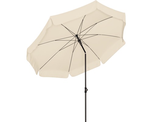 Beiger Sonnenschirm mit rechteckiger Form