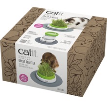 Catit Senses 2.0 Grasfutter Pflanzschale in Produktverpackung