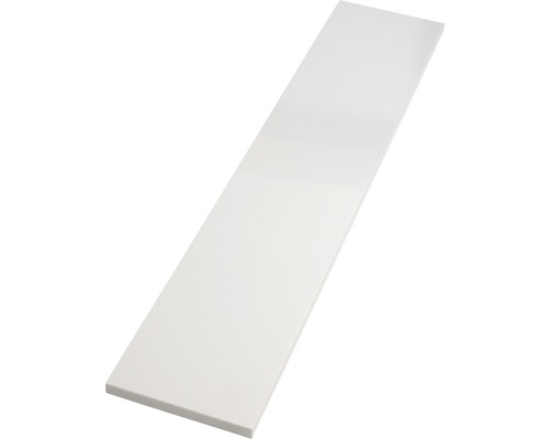 Fensterbank Innen Agglo Weiß 101x20 cm Weiße Fensterbank aus Kunststoff