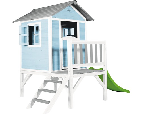 Spielhaus mit Rutsche und Leiter für den Garten