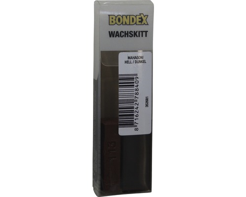 Wachskitt Bondex mahagoni dunkel/hell