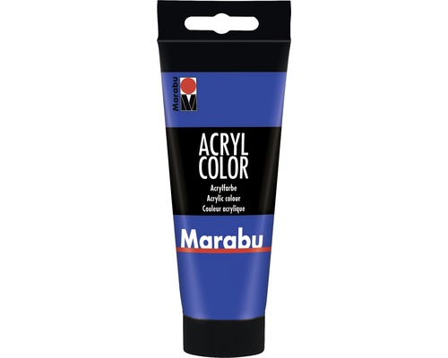 Marabu Acrylfarbe Acryl Color ultramarinblau 055 100 ml Tube Acrylfarbe