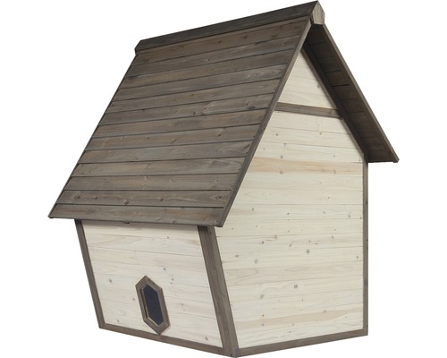 Holzspielhaus mit Fenster