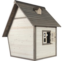 Spielhaus aus Holz mit Fenster und Dach