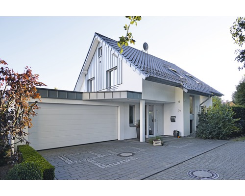 ARON Classic Garagentor Sektionaltor 2500x2125 mm RAL 9016 verkehrsweiß inkl. Ga - Bild 2 von 12
