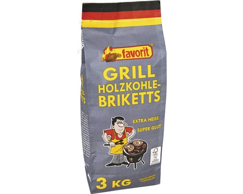 Holzkohlebriketts 3 kg zum Grillen geeignet-0